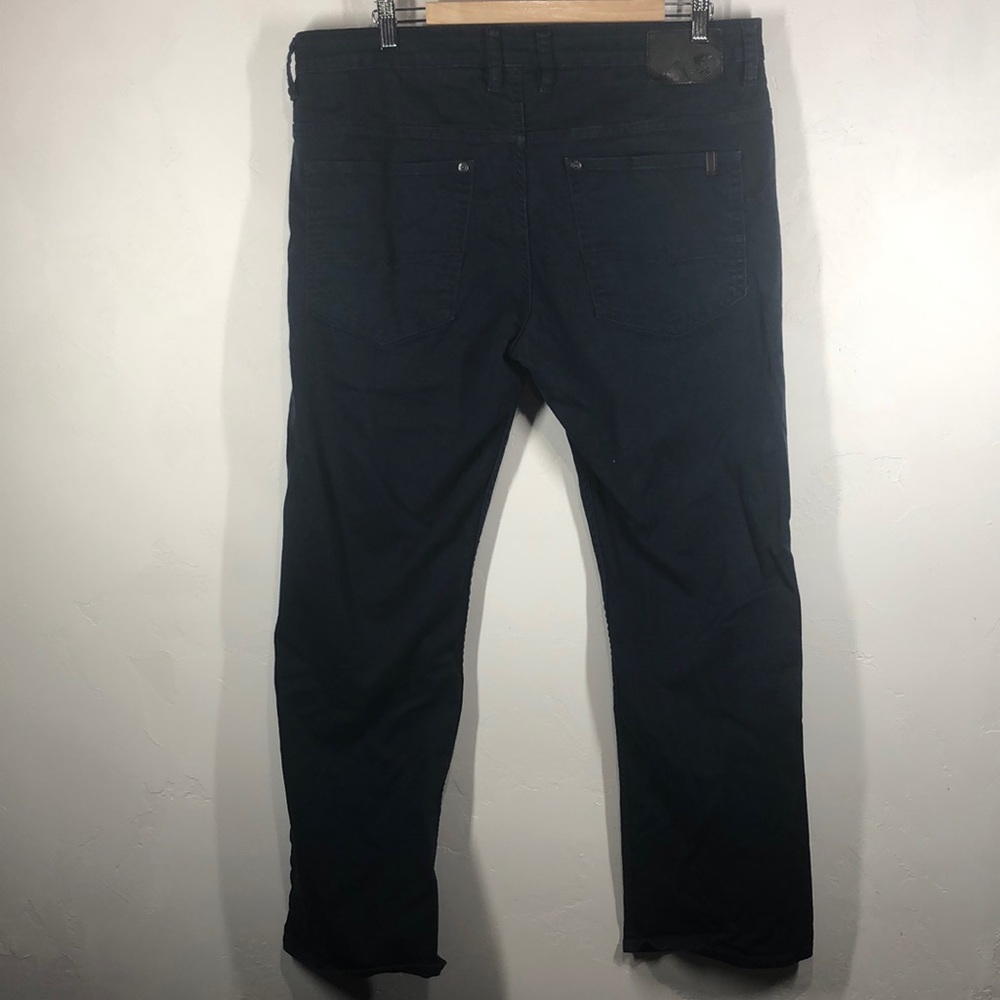 Buffalo David Bitton Sam-X Navy blue pants 36x30 - Picture 4 of 9